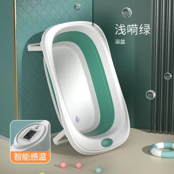 Bañera para bebe con termometro de temperatura. - Image 6
