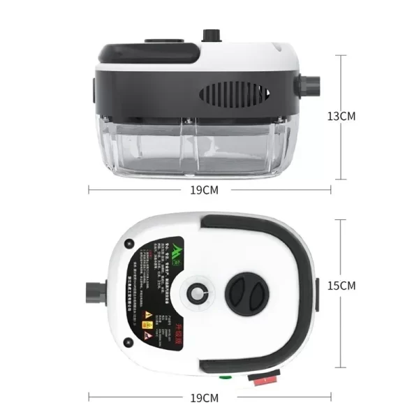 Limpiador a vapor portátil de 2500 W, máquina de lavado a presión con esterilización a alta temperatura para el hogar, el coche, la cocina y el aire acondicionado. - Image 6