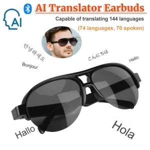 Lentes traductores inteligentes unisex