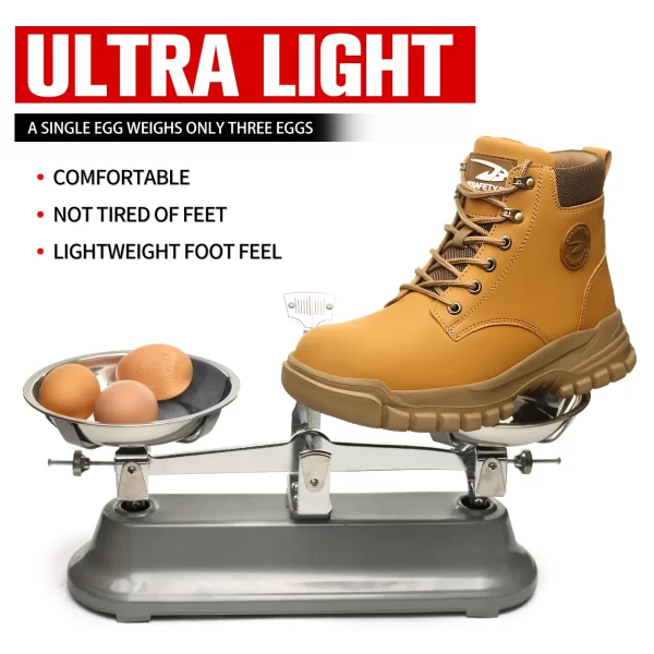 Zapatos de seguridad, antigolpes, antiperforación y transpirables y casquillo protector. - Image 2
